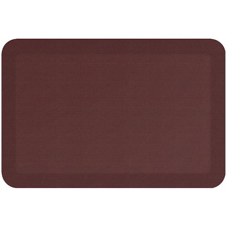 Vista 20 x 30 in. Indoor Polyurethane Foam Nonslip Anti Fatigue Mat Burgundy VI2741723